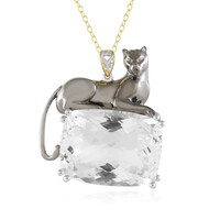 Collar en plata con Cuarzo blanco (Gems en Vogue)