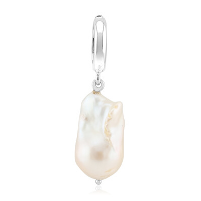 Colgante en plata con Perla blanca Freshwater (TPC)