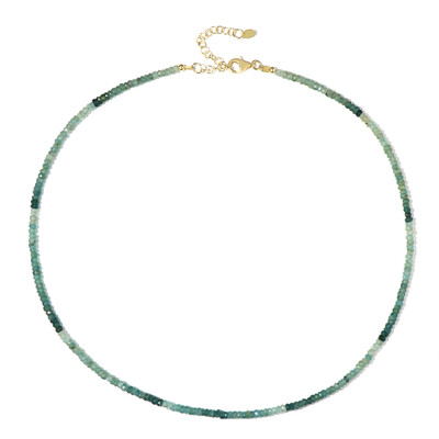 Collar en plata con Grandidierita