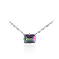 Collar en plata con Cuarzo místico