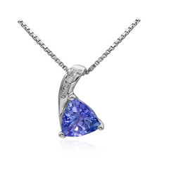 Collar en plata con Tanzanita