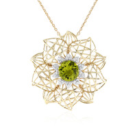 Collar en oro con Peridoto (Ornaments by de Melo)