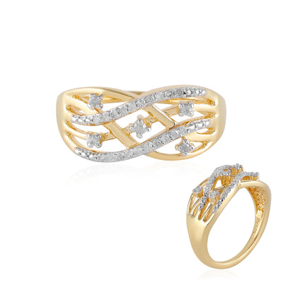 Anillo en plata con Diamante I2 (I)