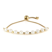 Brazalete en plata con Perla Freshwater