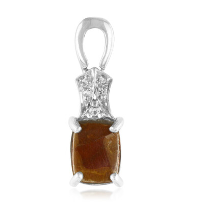 Colgante en plata con Ammolita