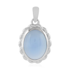 Colgante en plata con Calcedonia
