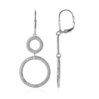 Pendientes en plata con Zircón