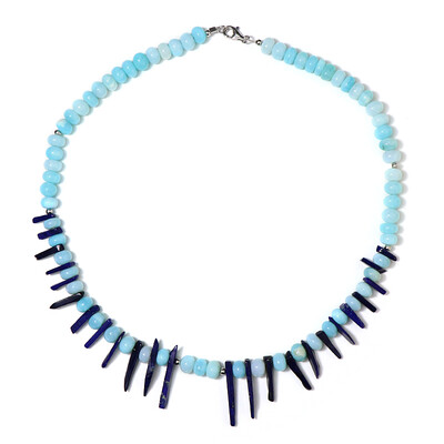 Collar en plata con Lapislázuli