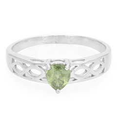 Anillo en plata con Zafiro de Mozambique