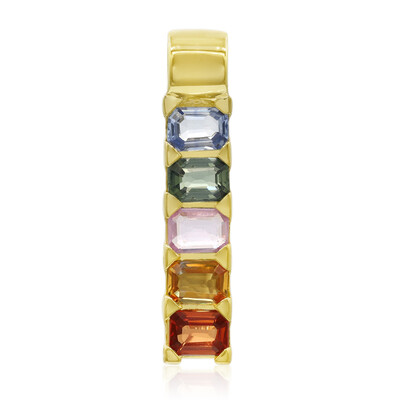 Colgante en plata con Zafiro (MONOSONO COLLECTION)
