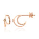 Pendientes en oro con Diamante rosa de Francia de Argyle SI1 (Annette)