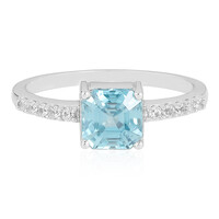 Anillo en plata con Zircón de Ratanak Kirí