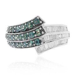 Anillo en platino con Alejandrita de Brasil AAA (CIRARI)