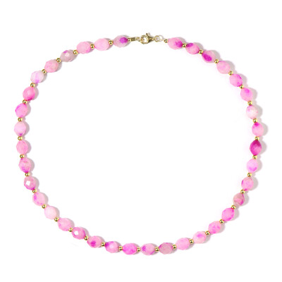 Collar en plata con Cuarzo lavanda