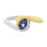 Anillo en plata con Tanzanita