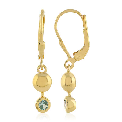 Pendientes en plata con Zircón de Ratanak Kirí (MONOSONO COLLECTION)