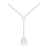 Collar en plata con Cuarzo blanco (TPC)
