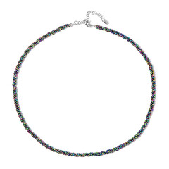 Collar en plata con Hematita mística