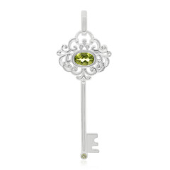 Colgante en plata con Peridoto