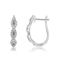 Pendientes en oro con Diamante SI2 (H) (CIRARI)