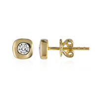 Pendientes en oro con Diamante SI1 (G)