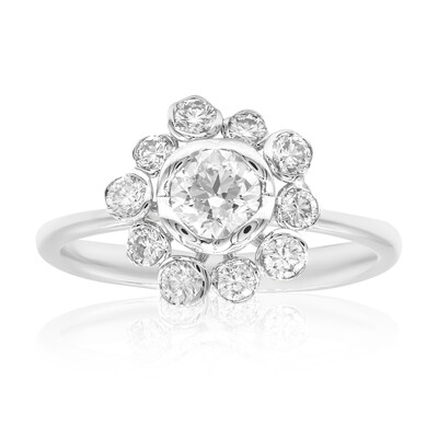 Anillo en oro con Diamante VS2 (H)  (CIRARI)
