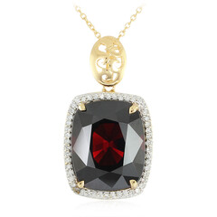 Collar en oro con Granate espesartina (AMAYANI)