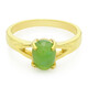 Anillo en plata con Crisoprasa imperial