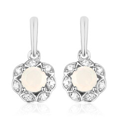 Pendientes en plata con Ópalo de Welo