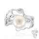 Anillo en plata con Perla blanca Freshwater (TPC)