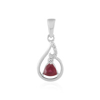 Colgante en plata con Rubí de Madagascar