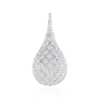 Colgante en plata con Piedra de luna azul (KM by Juwelo)