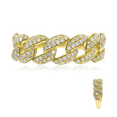 Anillo en oro con Diamante SI2 (H) (CIRARI)