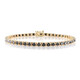 Brazalete en oro con Diamante negro (de Melo)