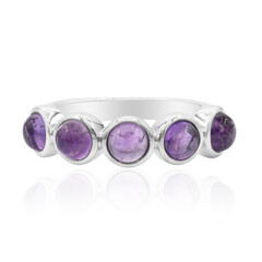 Anillo en plata con Amatista
