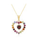 Collar en plata con Granate
