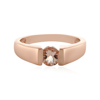 Anillo en plata con Morganita