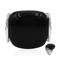 Anillo en plata con Ónix negro
