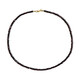 Collar en plata con Granate de Mozambique