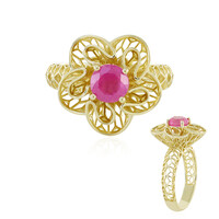 Anillo en oro con Zafiro rosa de Madagascar (Ornaments by de Melo)
