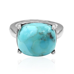 Anillo en plata con Turquesa