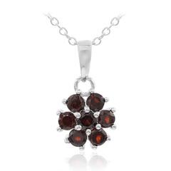 Collar en plata con Granate