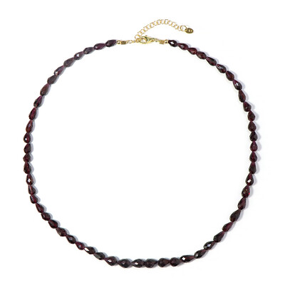 Collar en plata con Rodolita de Rajastán