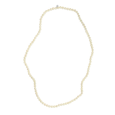 Collar en plata con Perla Freshwater (TPC)