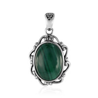 Colgante en plata con Malaquita (Art of Nature)