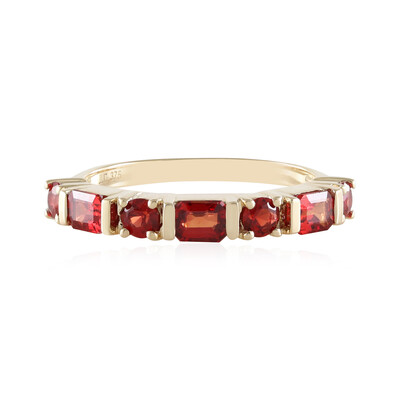 Anillo en oro con Rubí de Tanzania