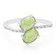 Anillo en plata con Crisoprasa imperial