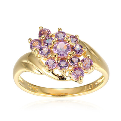 Anillo en plata con Amatista
