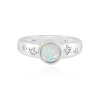 Anillo en plata con Ópalo de Welo