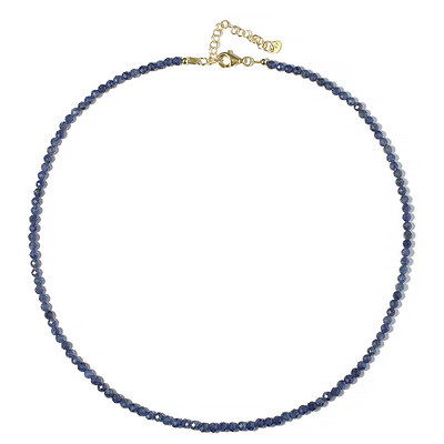 Collar en plata con Zafiro azul